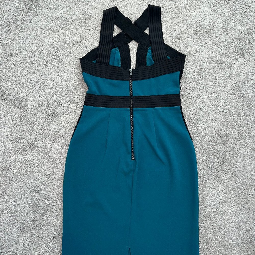 Michael Costello - Teal Dress - Medium - Picture 7 of 11
